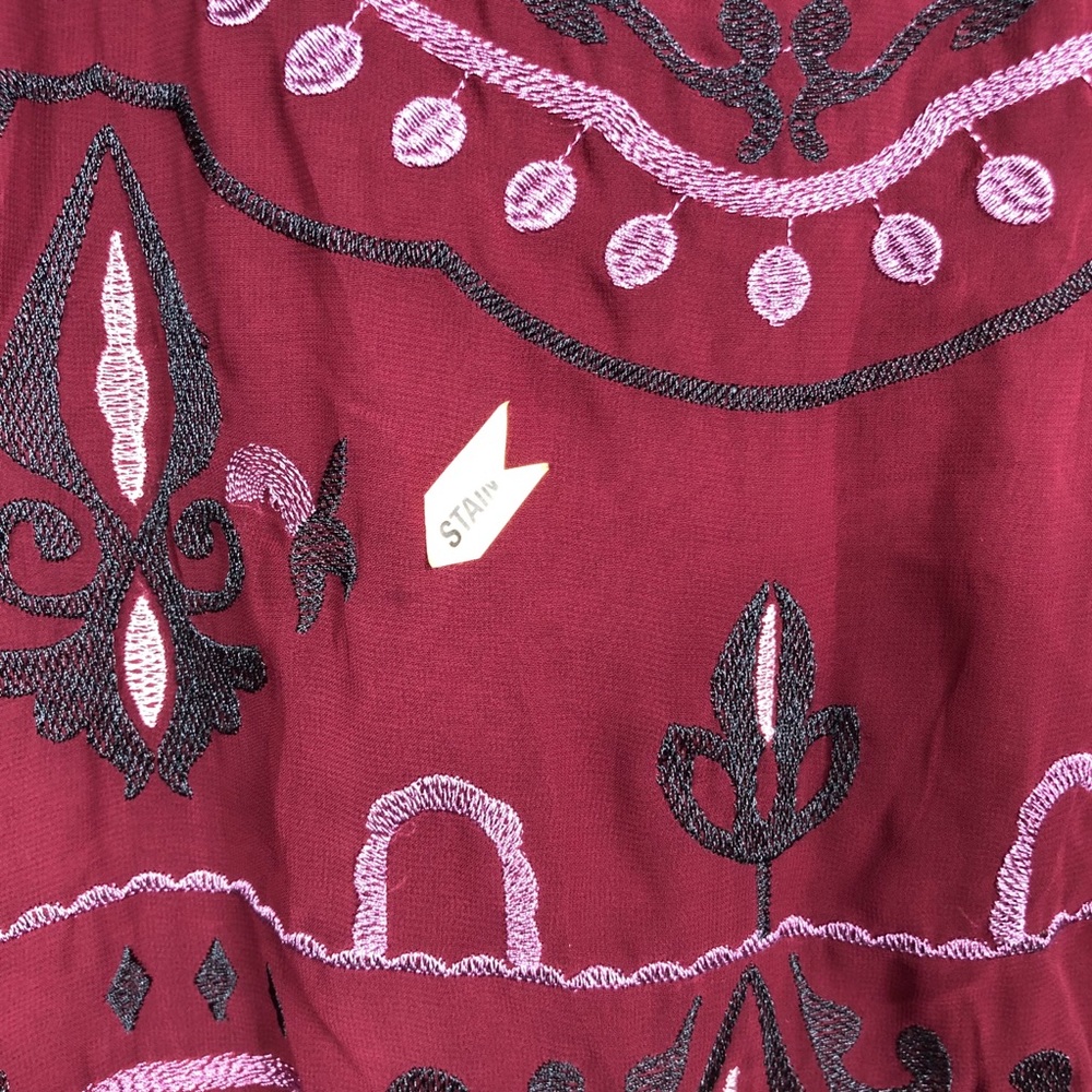 🛍️ Octavia || Ruffle Embroidered Blouse Top - Picture 3 of 11